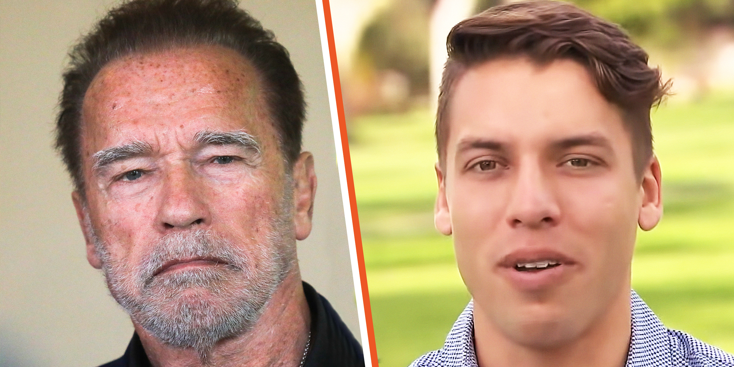 Arnold Schwarzenegger | Joseph "Joe" Baena | Quelle: youtube.com/@InsideEdition | Getty Images