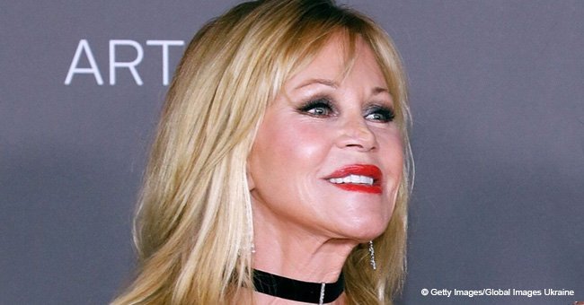 Melanie Griffith posts new photos in bikini and see-through cape