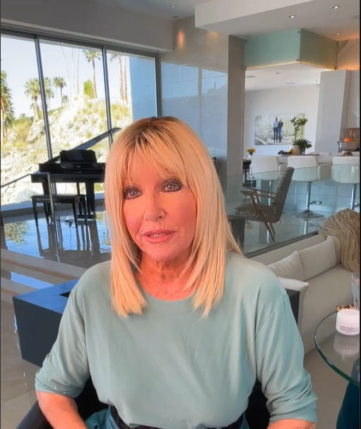 Suzanne Somers from a reel dated March 25, 2023 | Source: instagram.com/suzannesomers