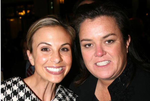 Rosie O'Donnell and Elisabeth Hasselbeck at The Broadhurst Theatre in New York in 2006 | Photo: Getty Images