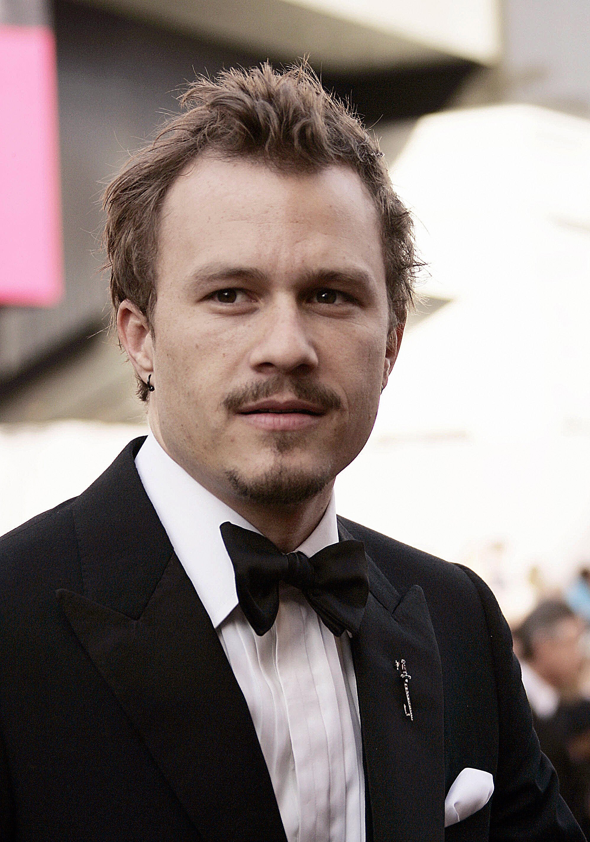 Australian actor Heath Ledger arrives for the 78th Academy Awards at the Kodak Theater on March 5, 2006 in Hollywood. | Source: Getty Images