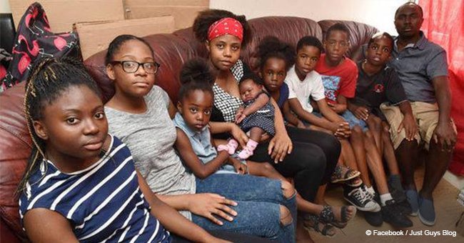 Story of jobless family of 10 turned down a five-bedroom home because it was not big enough