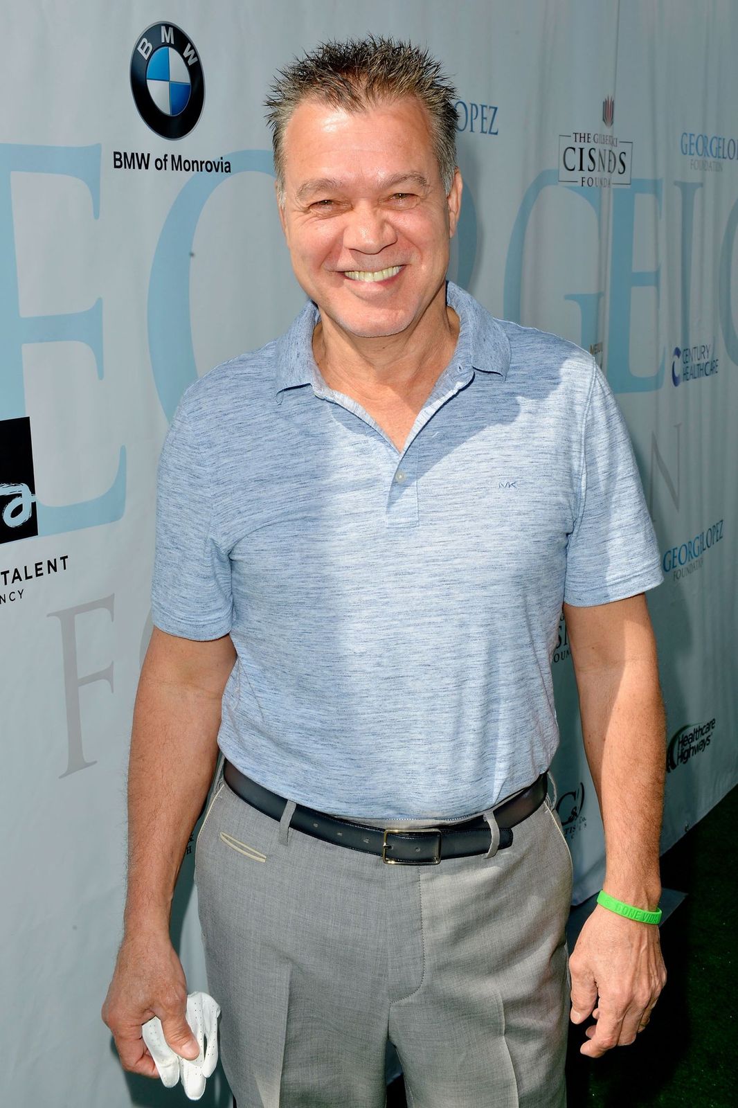 Eddie Van Halen at the 10th Annual George Lopez Celebrity Golf Classic at Lakeside Country Club on May 1, 2017, in Toluca Lake, California | Photo: Jerod Harris/Getty Images