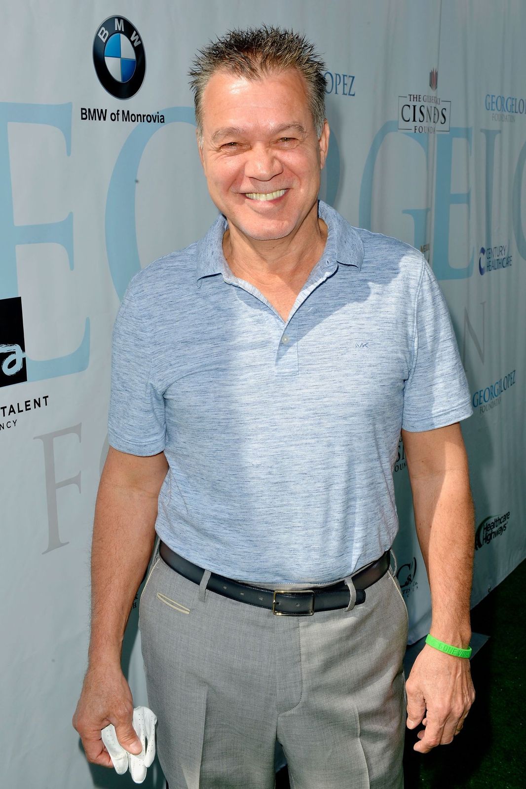 Eddie Van Halen at the 10th Annual George Lopez Celebrity Golf Classic at Lakeside Country Club on May 1, 2017 | Photo: Getty Images