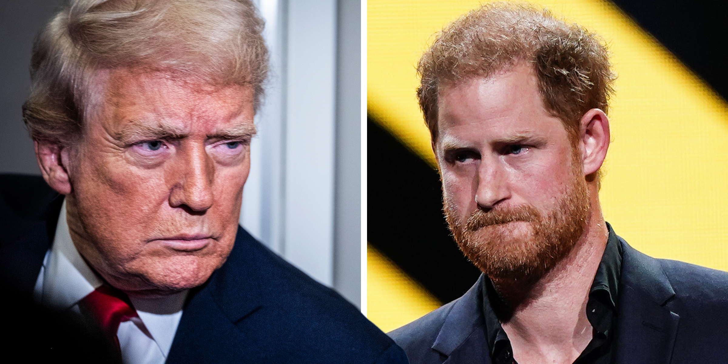US President Donald Trump | Prince Harry | Source: Getty Iamges