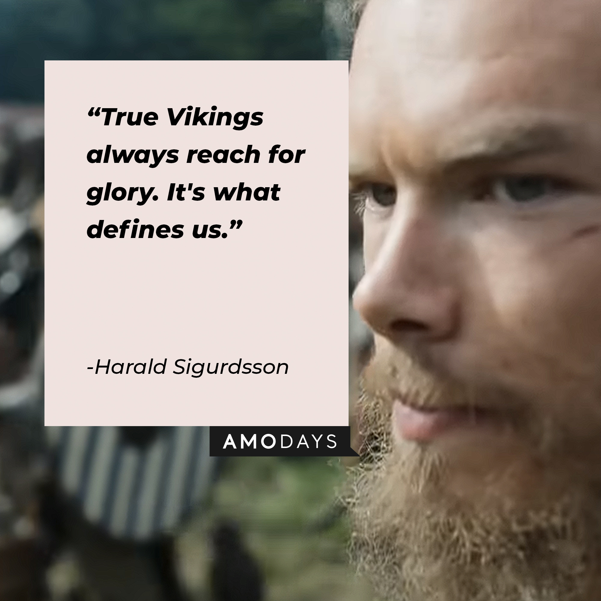 Harald Sigurdsson's quote: "True Vikings always reach for glory. It's what defines us." | Image: youtube.com/Netflix