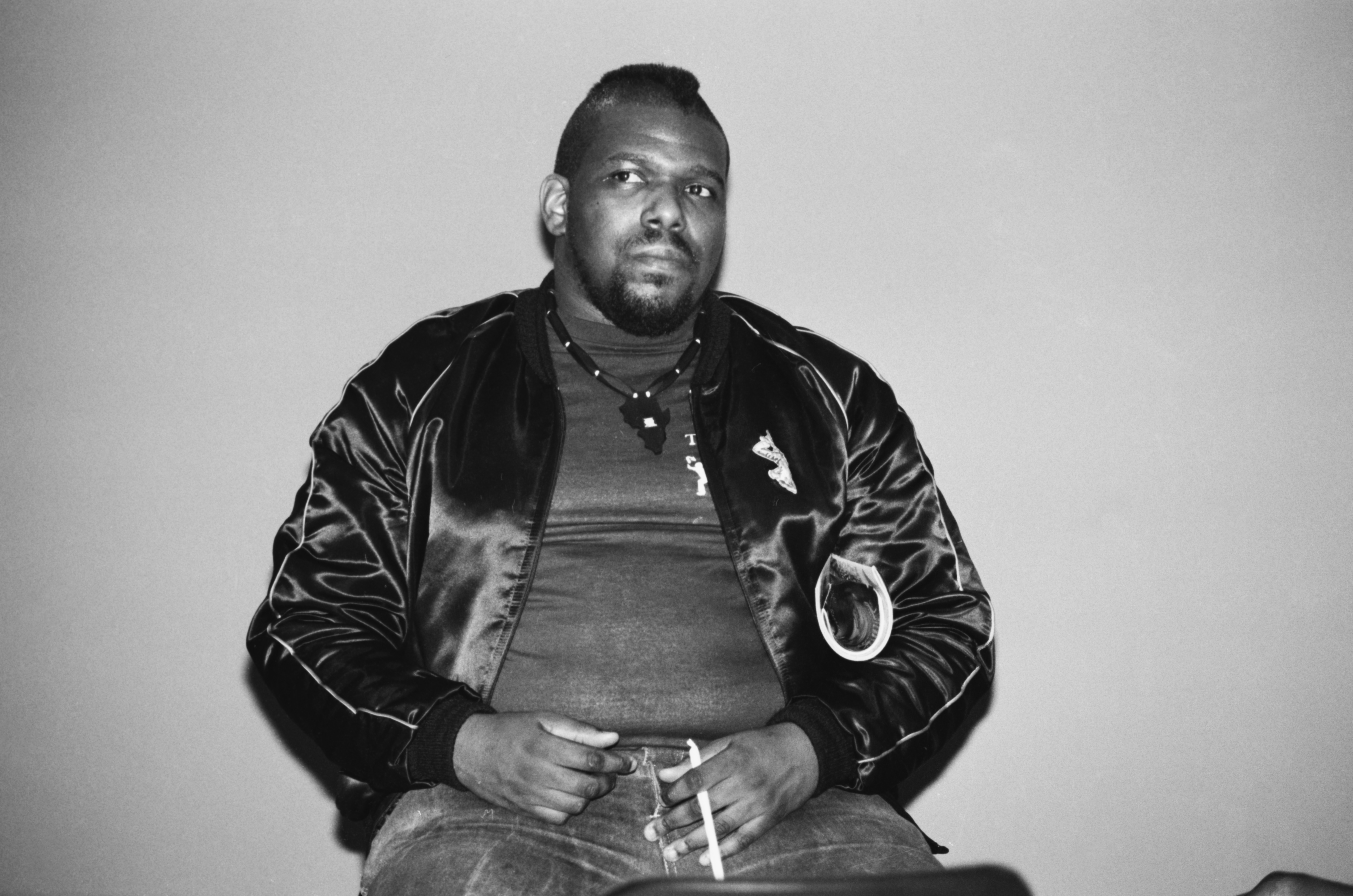 Afrika Bambaataa in May 1984. | Source: Getty Images