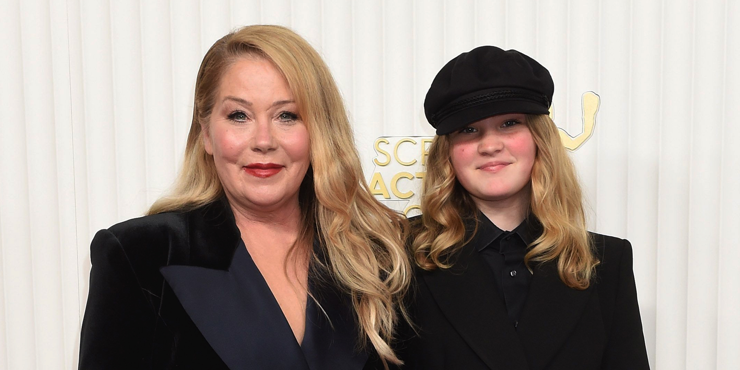 Christina Applegate and Sadie Grace LeNoble. | Source: Getty Images