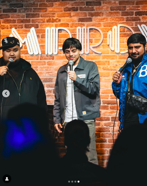 Ken Flores performing alongside fellow comedians, posted on January 24, 2025. | Source: Instagram/kenflores300