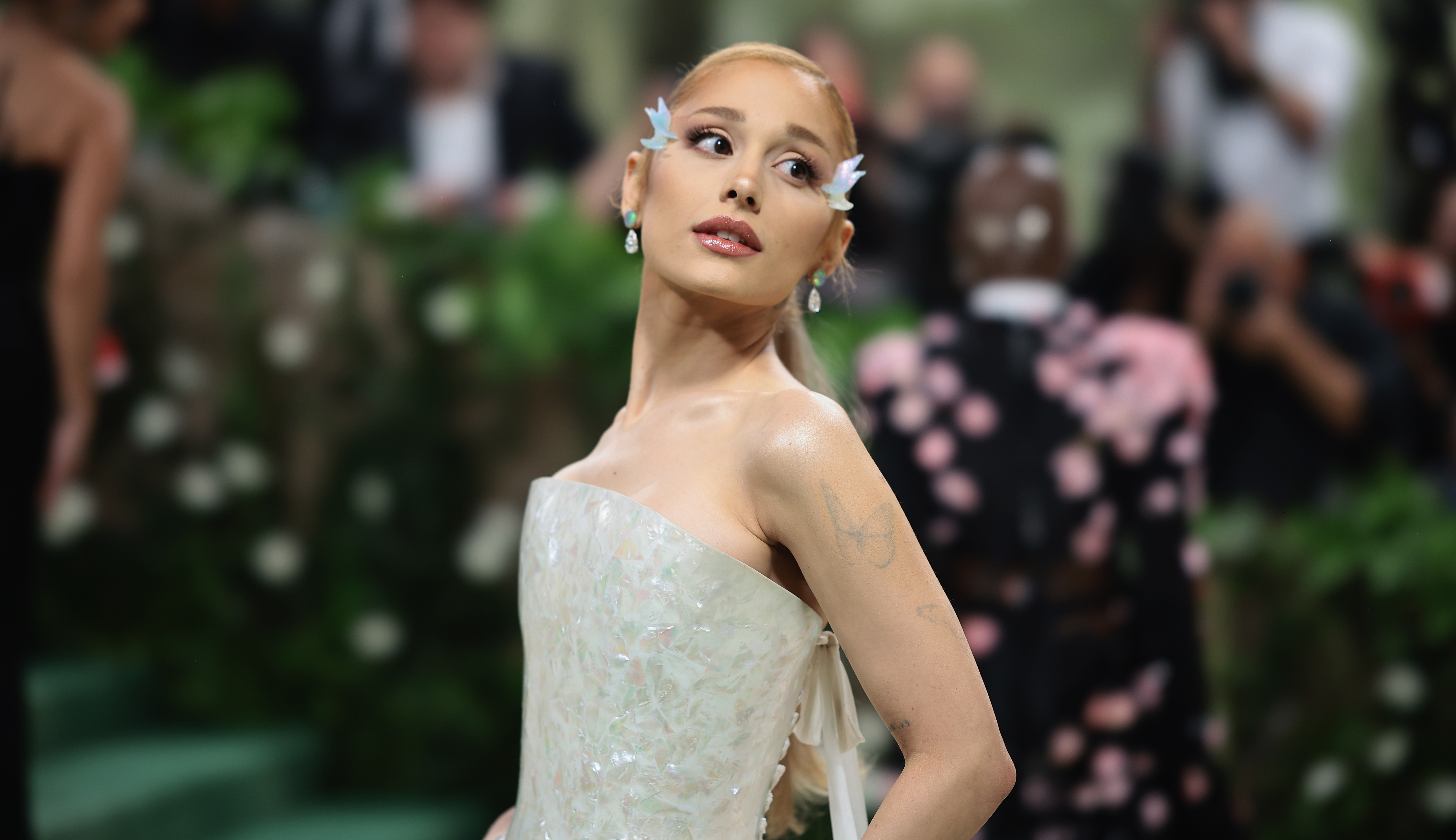 Ariana Grande at The 2024 Met Gala on May 6, 2024, in New York. | Source: Getty Images