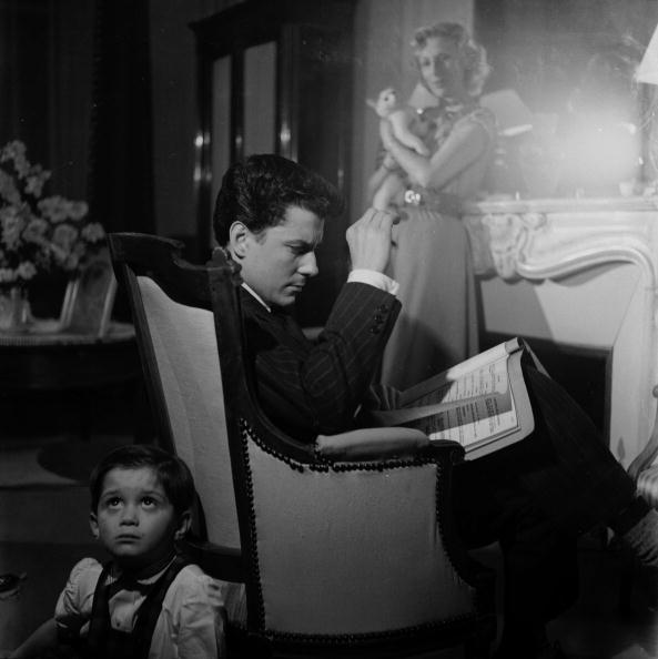 Philippe Nicaud et Jacqueline Porel, acteurs français. France, vers 1955. | Photo : Getty Images