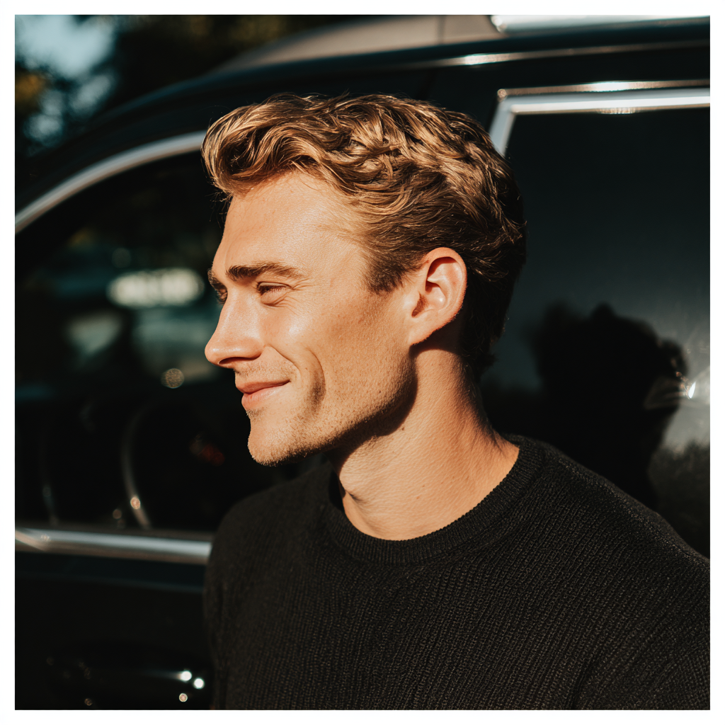 A close-up of a smiling man | Source: Midjourney