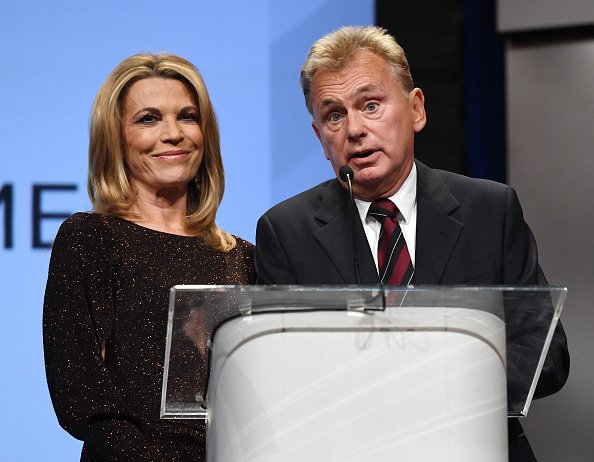 Vanna White and Pat Sajak at Encore Las Vegas on April 9, 2018 in Las Vegas, Nevada. | Photo: Getty Images
