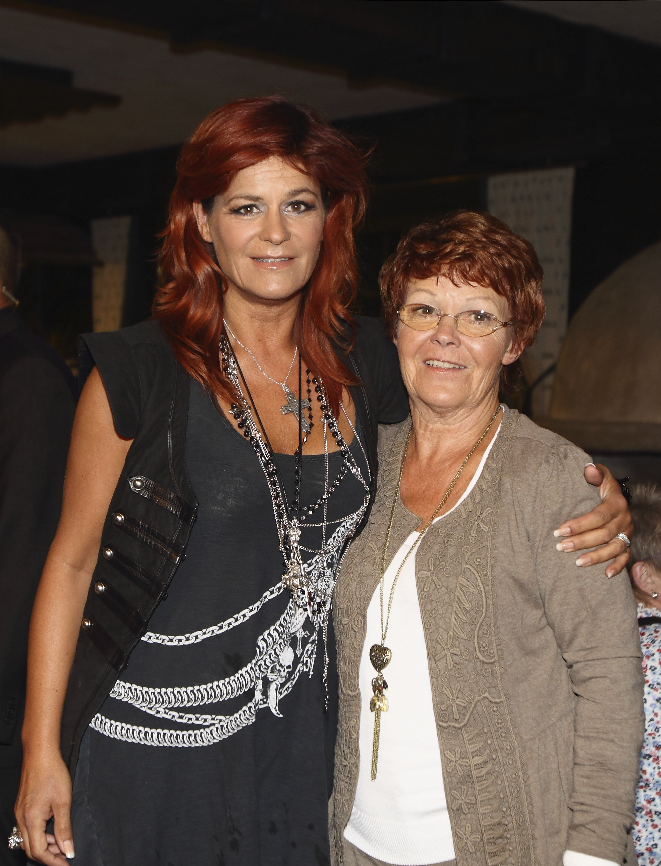 Andrea Berg und ihre Mutter Helga, After Show Party der "Abenteuer"-Tour, 21. Juli 2012, Aspach | Quelle: Getty Images