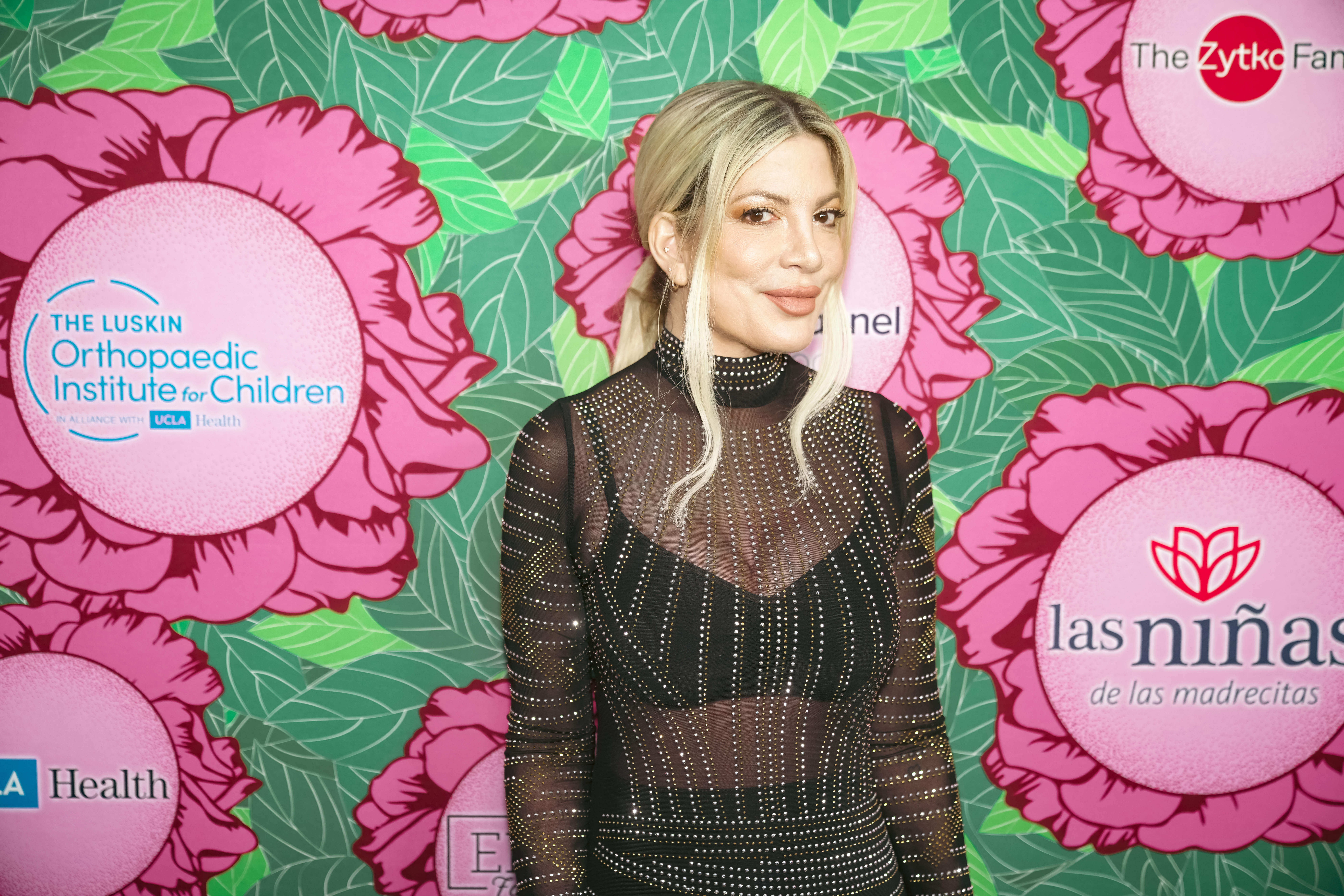 Tori Spelling at the Luskin Orthopedic Institute For Children Gala in Universal City, California on June 10, 2023. | Source: Getty Images