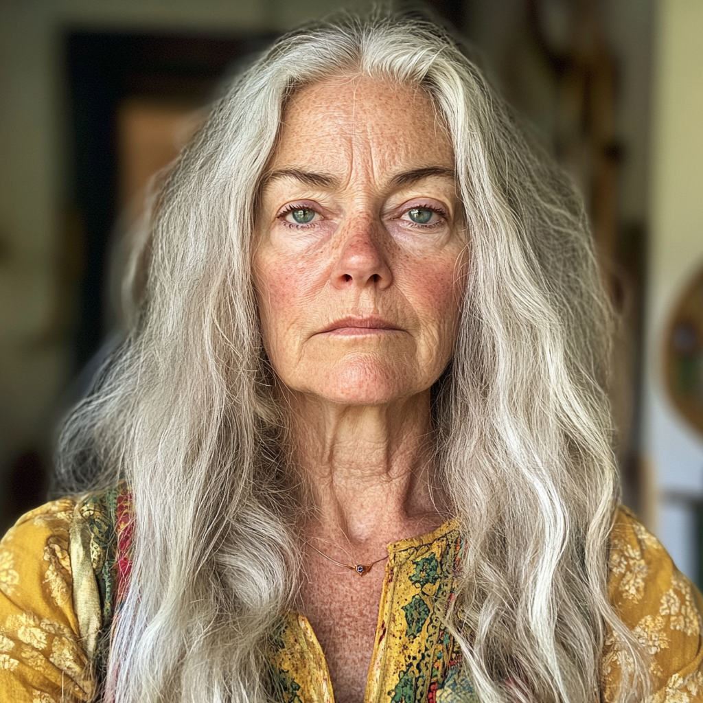 An older woman looking annoyed | Source: Midjourney