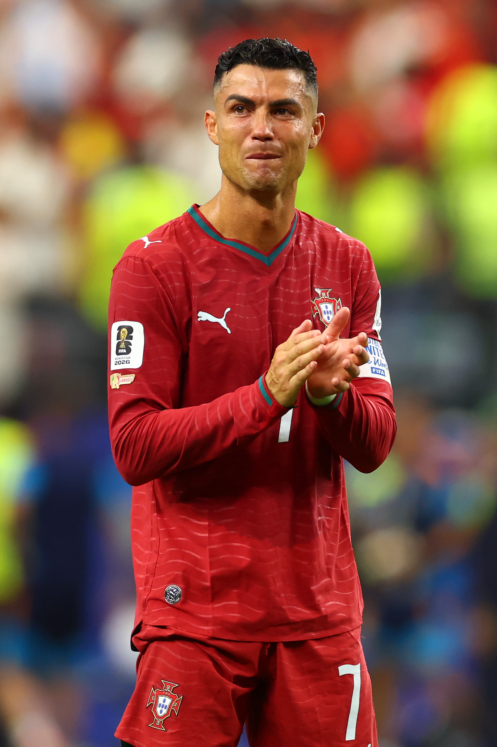 Cristiano Ronaldo reacted at full-time following Portugal's Round of 16 defeat to Spain. The emotional moment quickly went viral as cameras captured the veteran captain in tears, but it was his facial expressions and notably smooth forehead that became the focus of widespread online speculation, prompting renewed debate about whether cosmetic treatments had contributed to his changing appearance.
