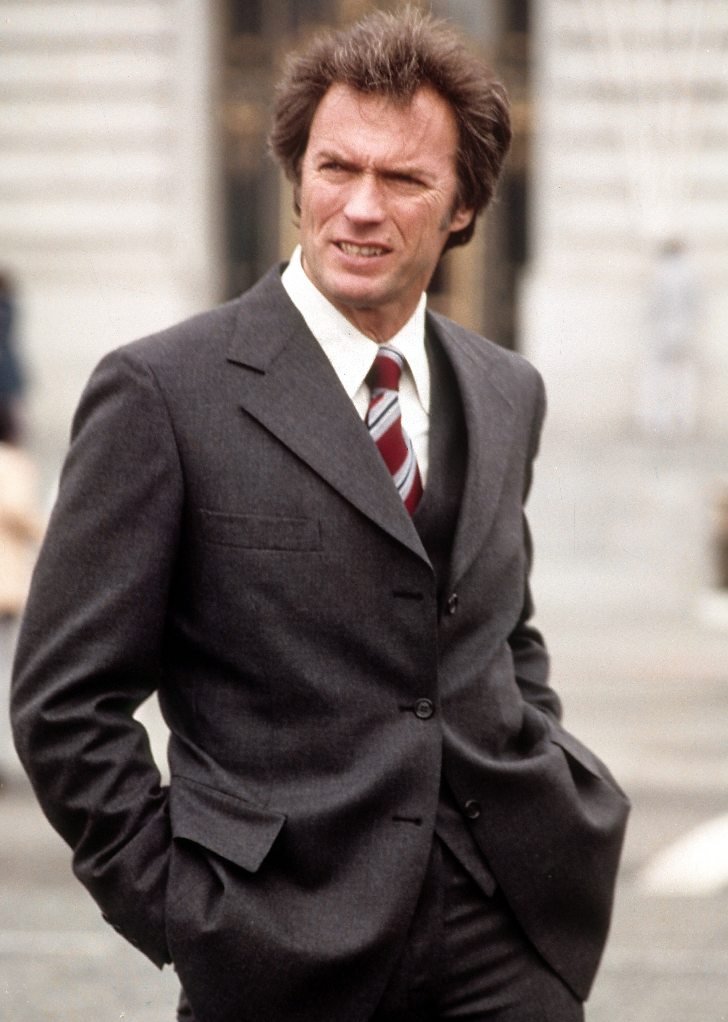 Clint Eastwood in a scene from "Dirty Harry" in 1971 | Source: Getty Images