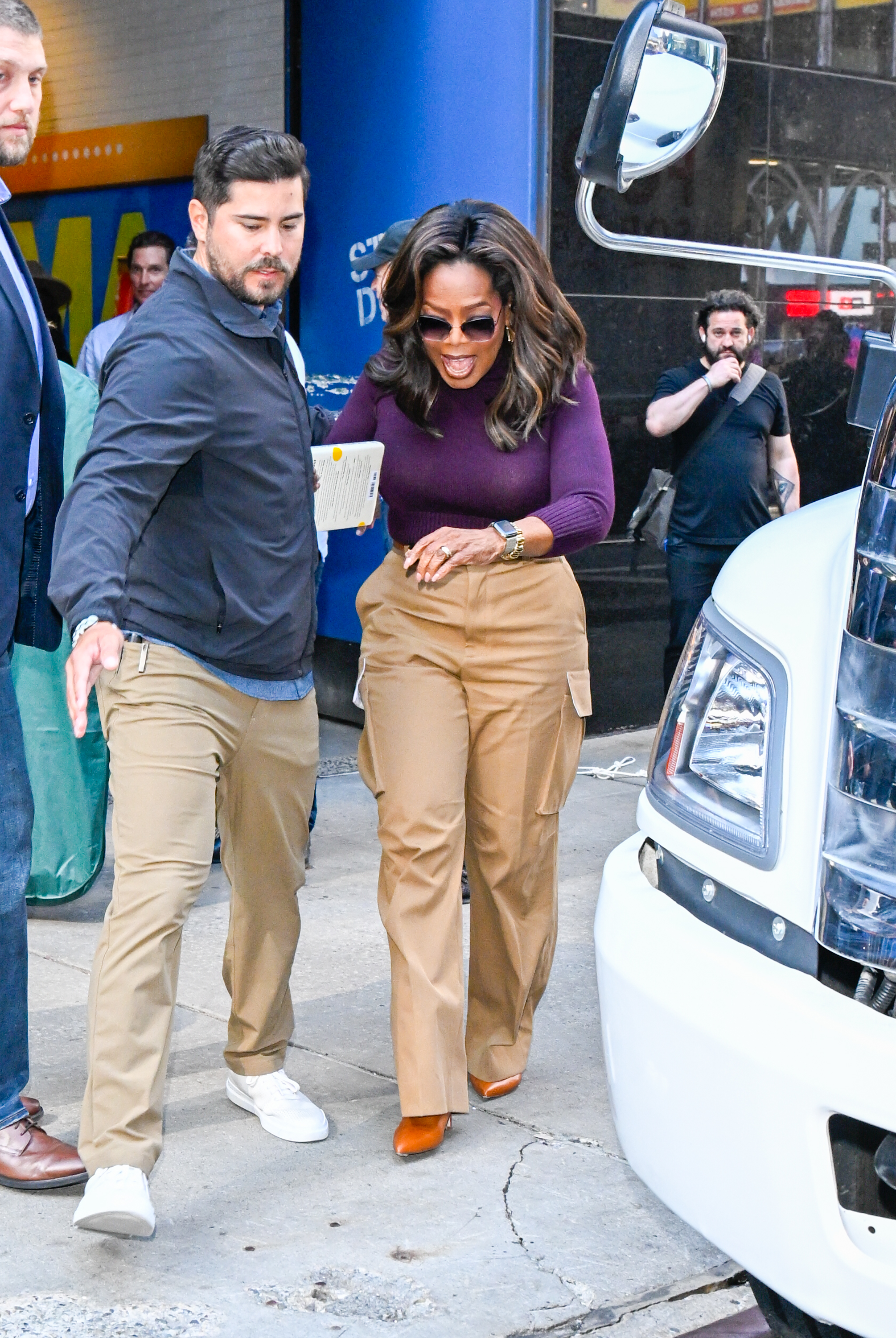 Oprah Winfrey spotted at "Good Morning America" in New York City on September 10, 2024 | Source: Getty Images