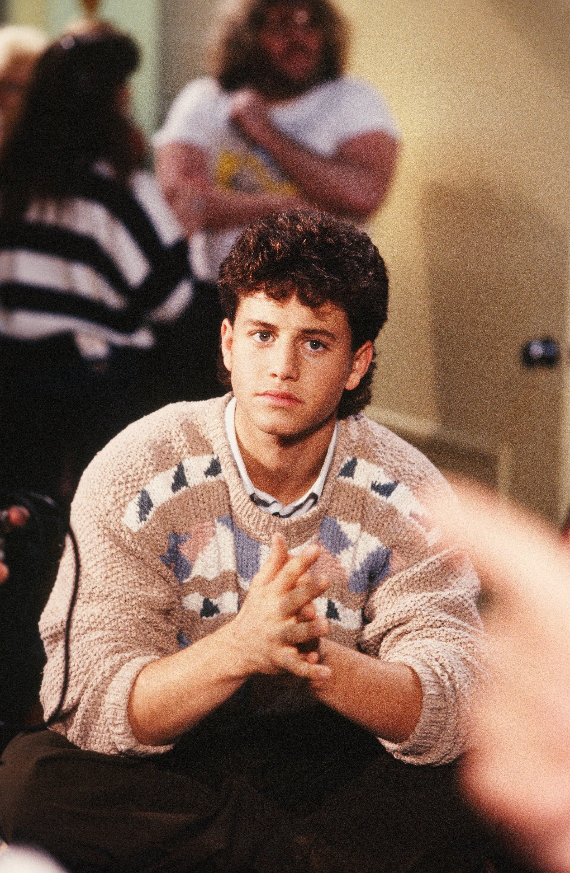 Kirk Cameron during the filming of a 1988 Los Angeles, California, made-for-TV movie | Photo: George Rose/Getty Images