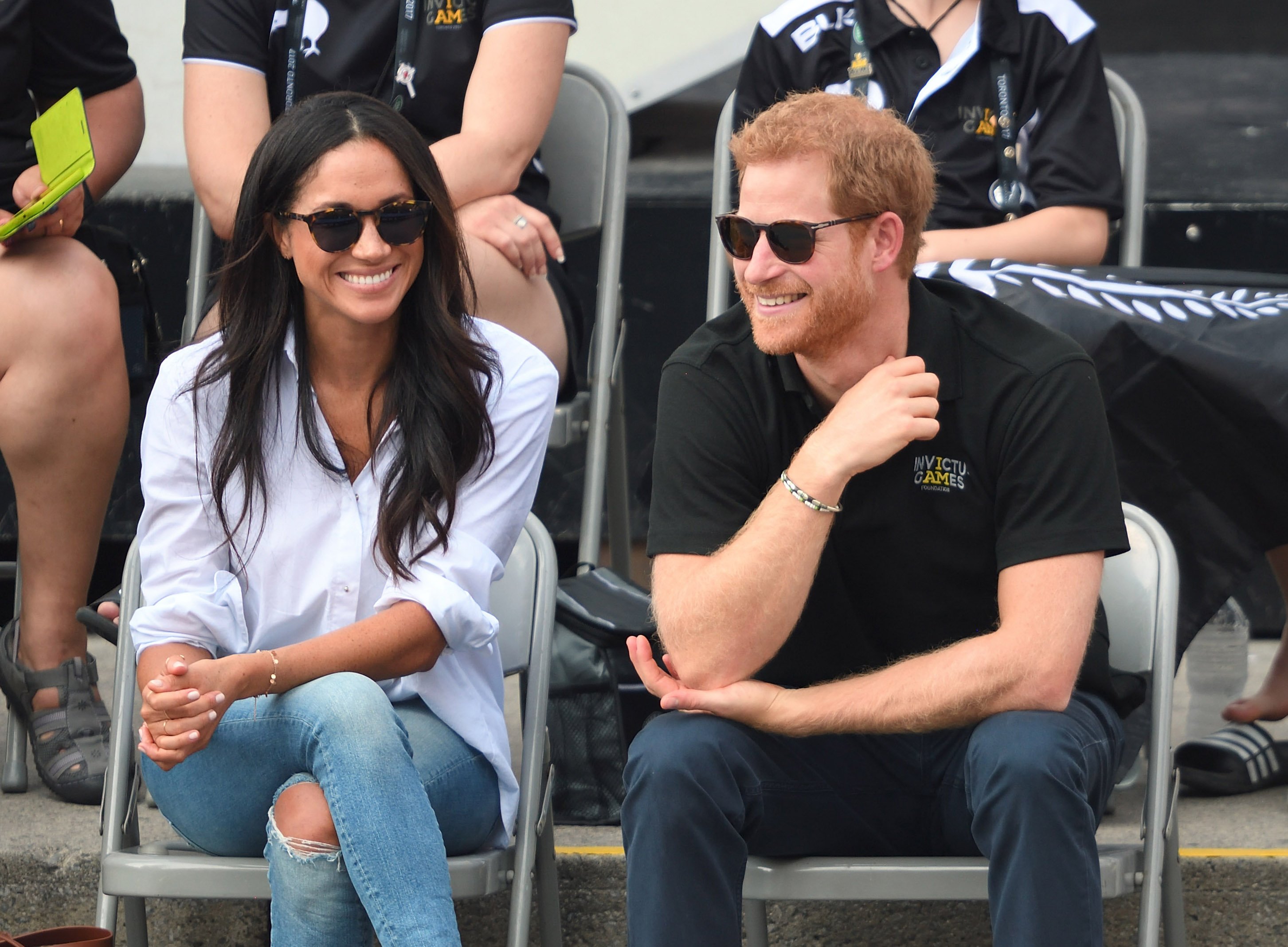 Meghan Markle and Prince Harry at the Invictus Games on September 25, 2017, in Toronto, Canada | Source: Getty Images