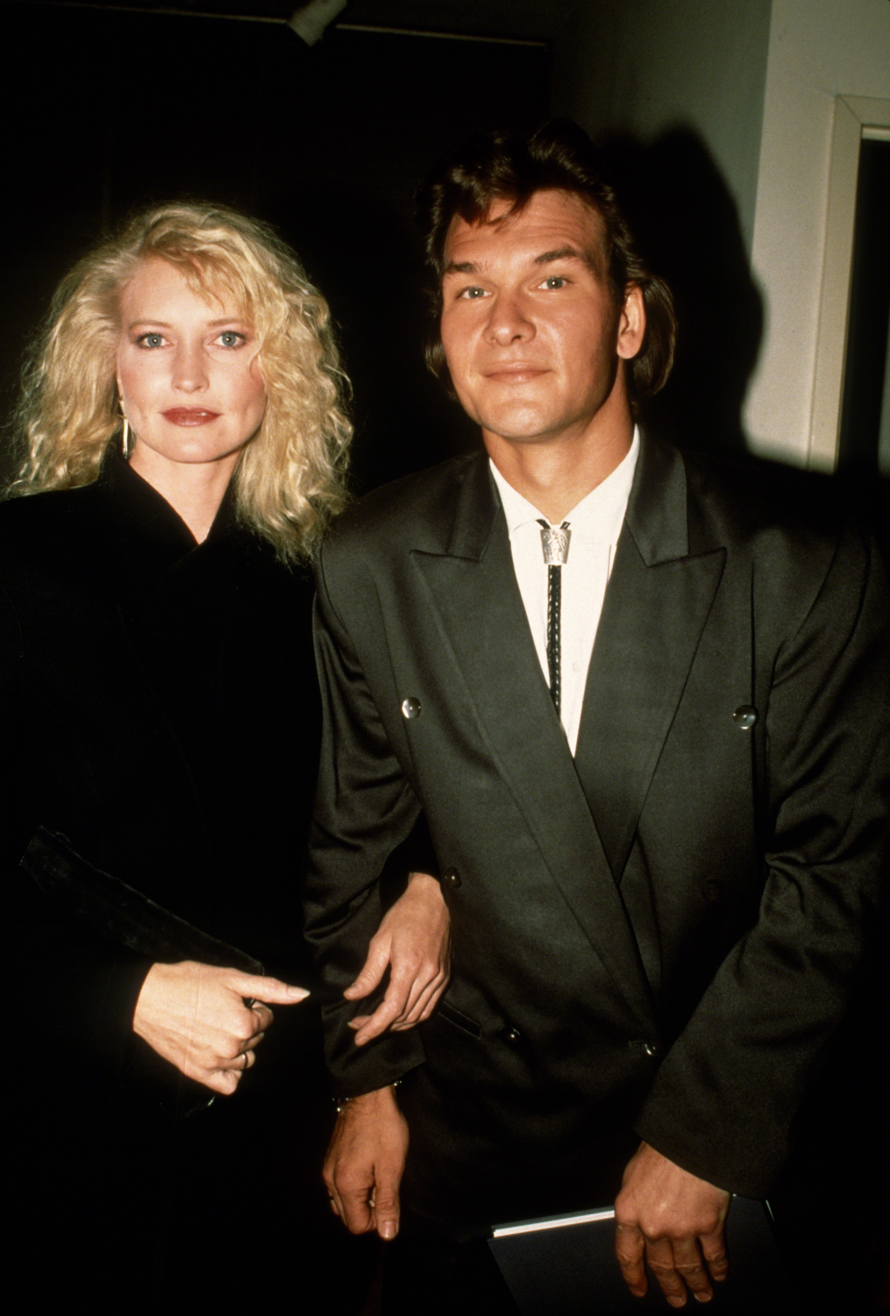 Patrick Swayze and Lisa Niemi on January 1, 1987 in New York City.  | Source: Getty Images