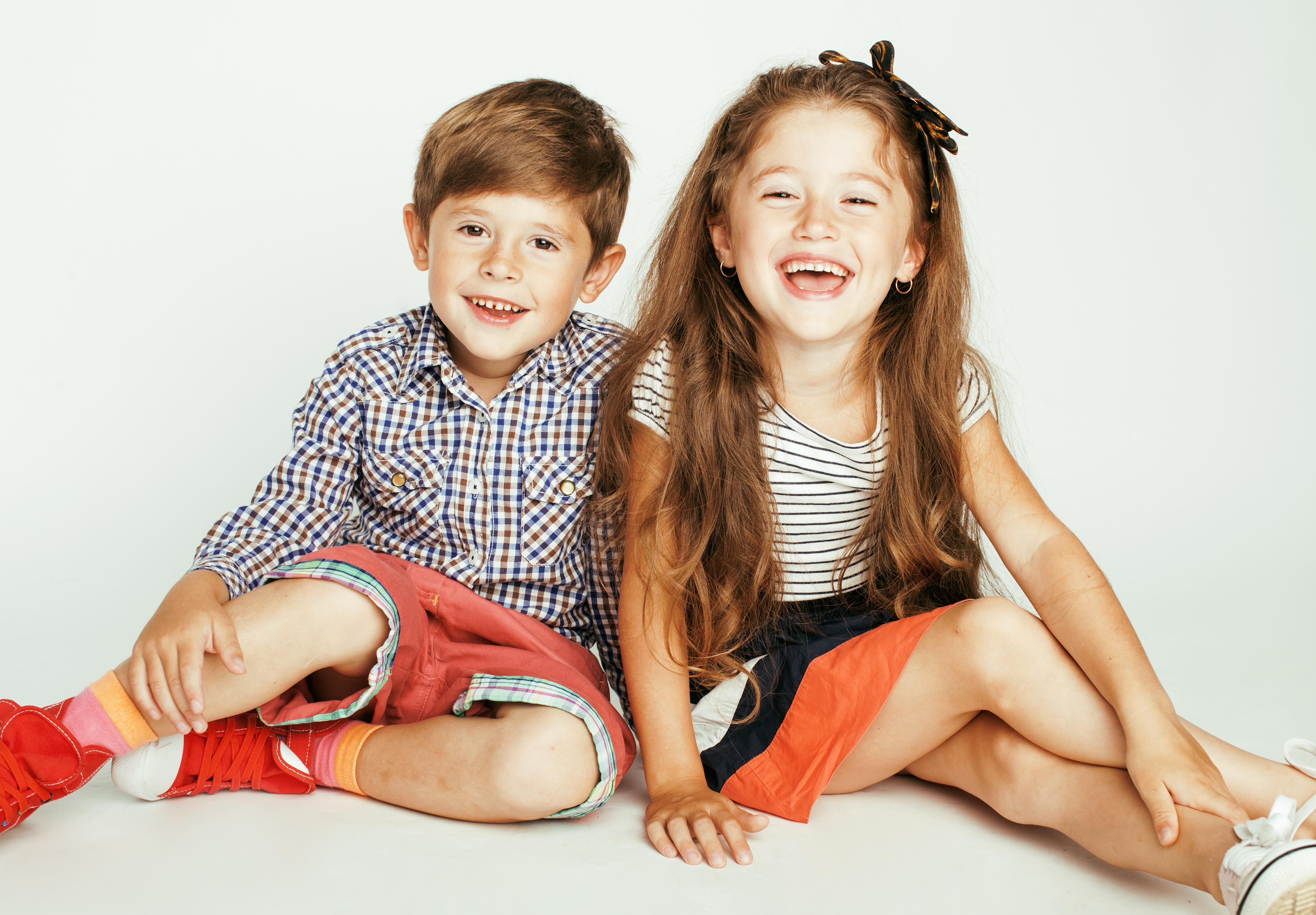 The woman thought the kids were twins because of how they resembled each other. | Source: Shutterstock