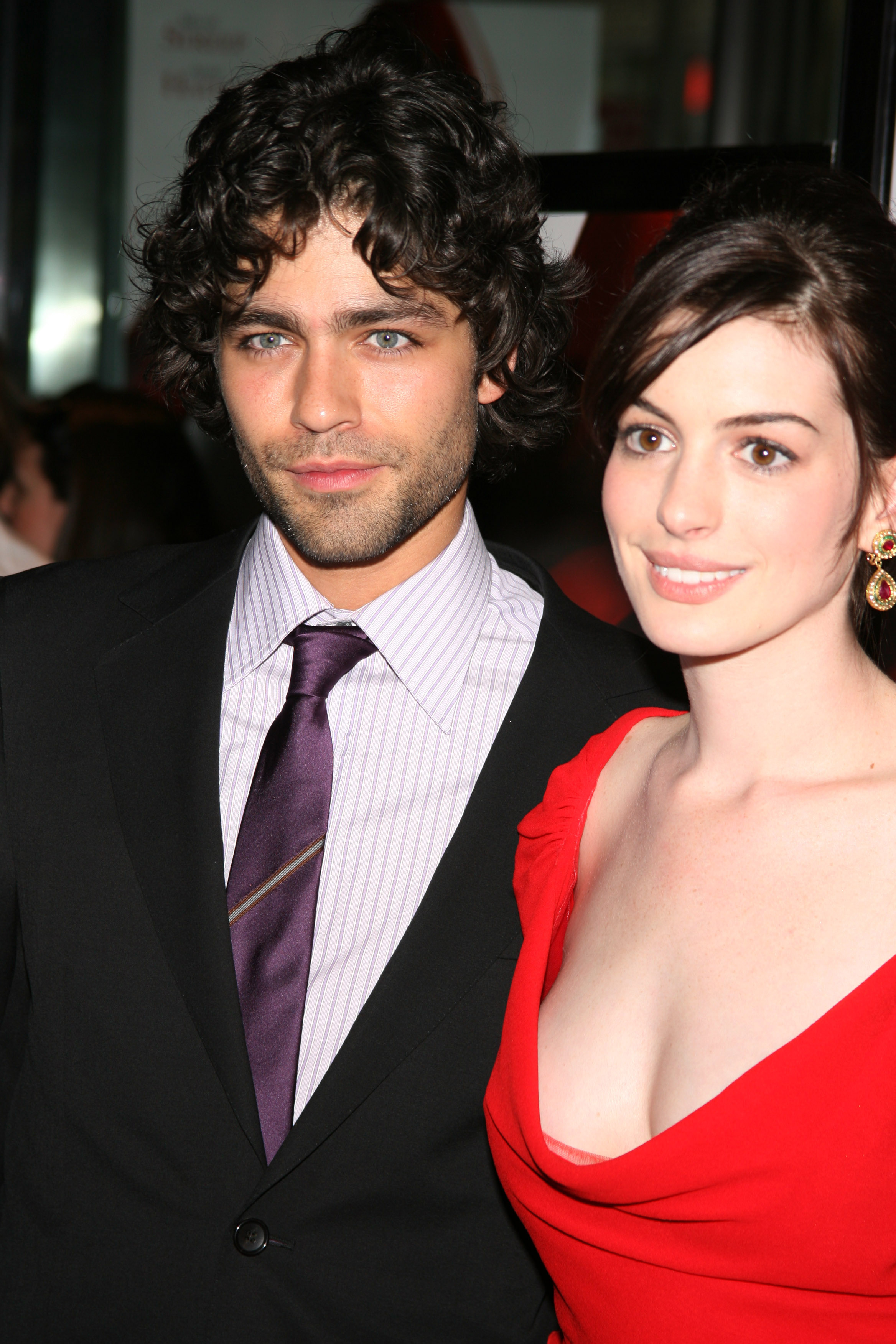 The actor with Anne Hathaway during Twentieth Century Fox Premiere of "The Devil Wears Prada" - Arrivals at AMC Loews Lincoln Square at 1998 Broadway on 68th Street in New York | Source: Getty Images