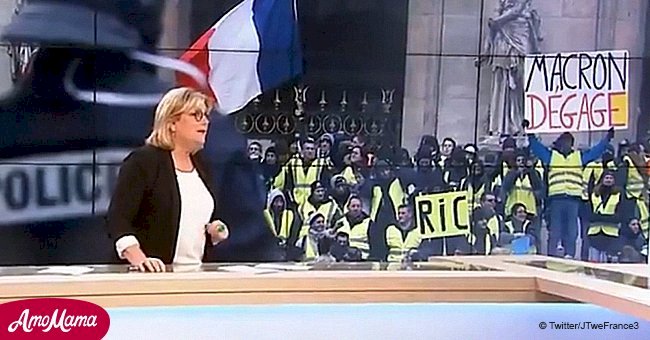 France 3 montre une fausse photo anti-Macron en direct, confesse plus tard "une erreur humaine"