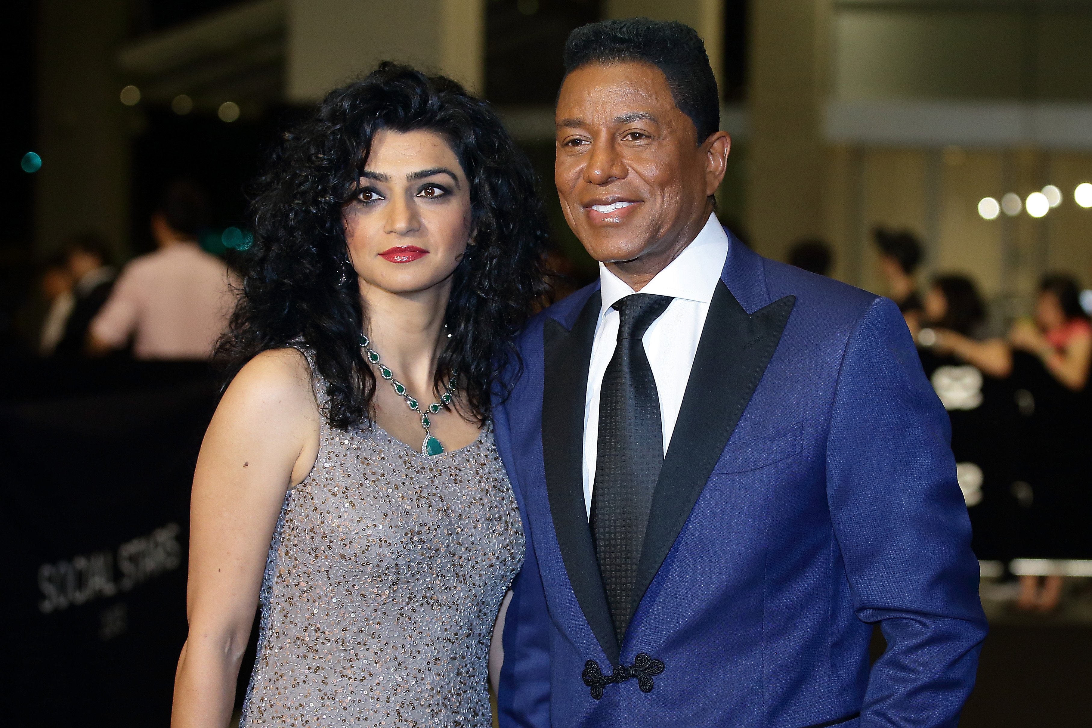 Jermaine Jackson and Halima Rashid at the Social Star Awards 2013. | Photo: GettyImages