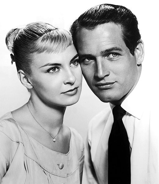 Joanne Woodward and Paul Newman in the movie "The Long, Hot Summer." | Source: Wikimedia Commons