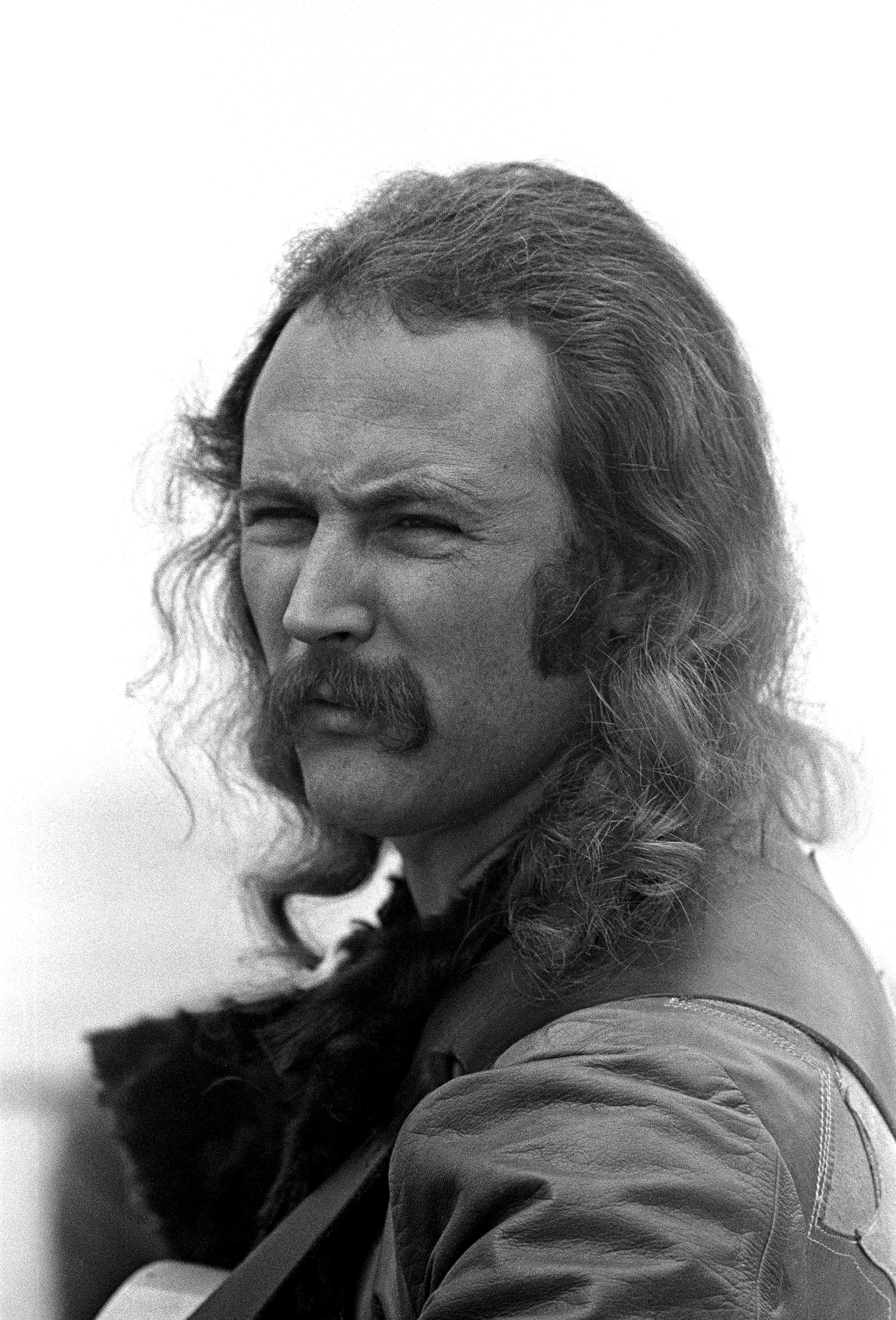 David Crosby at the Big Sur Folk Festival held at the Esalen Institue on September, 15 1969, in Big Sur, California. | Source: Getty Images