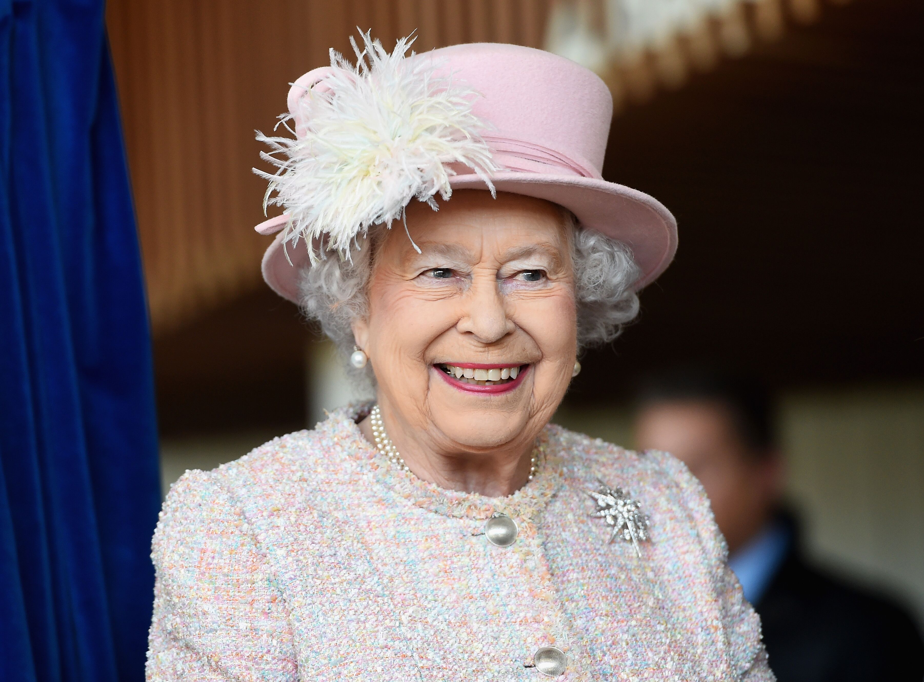 Queen Elizabeth II is seen at the Chichester Theatre while visiting West Sussex on November 30, 2017 | Photo: Getty Images