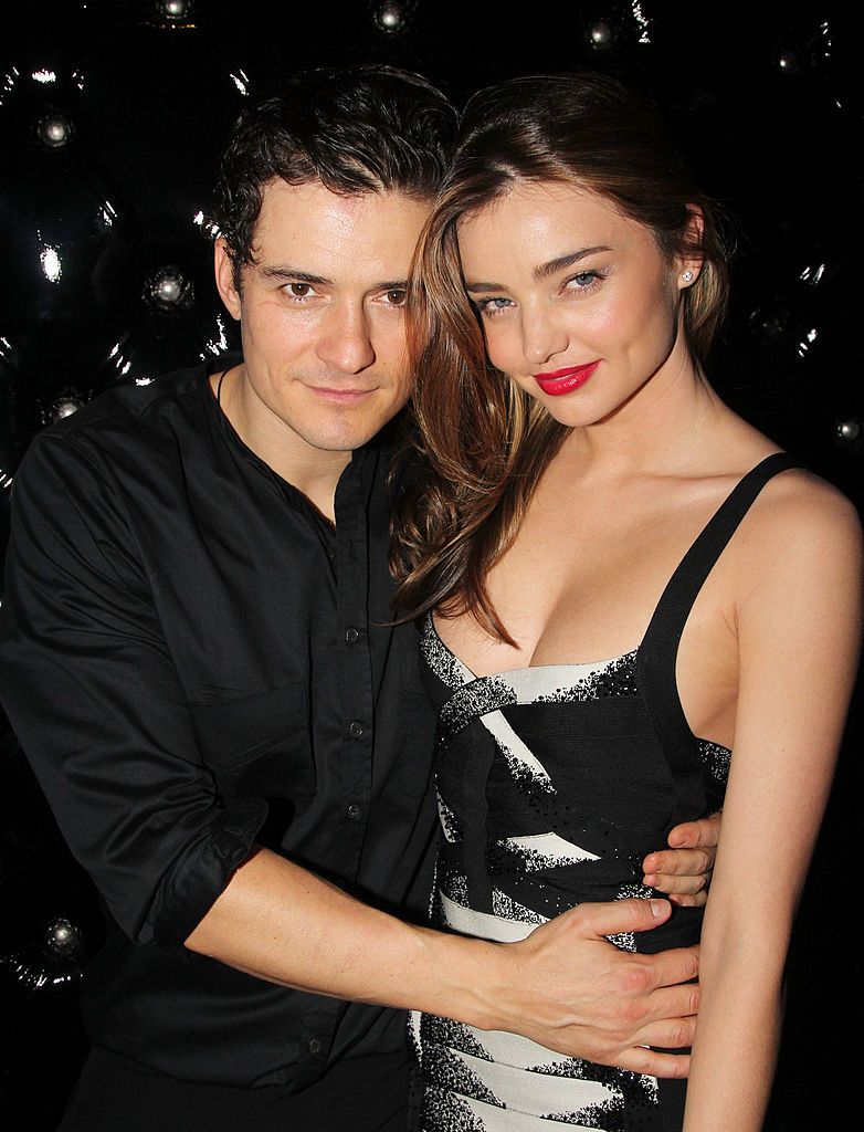 Orlando Bloom and Miranda Kerr during the after party for the Broadway opening night of "Shakespeare's Romeo And Juliet" at The Edison Ballroom on September 19, 2013 in New York City. | Source: Getty Images