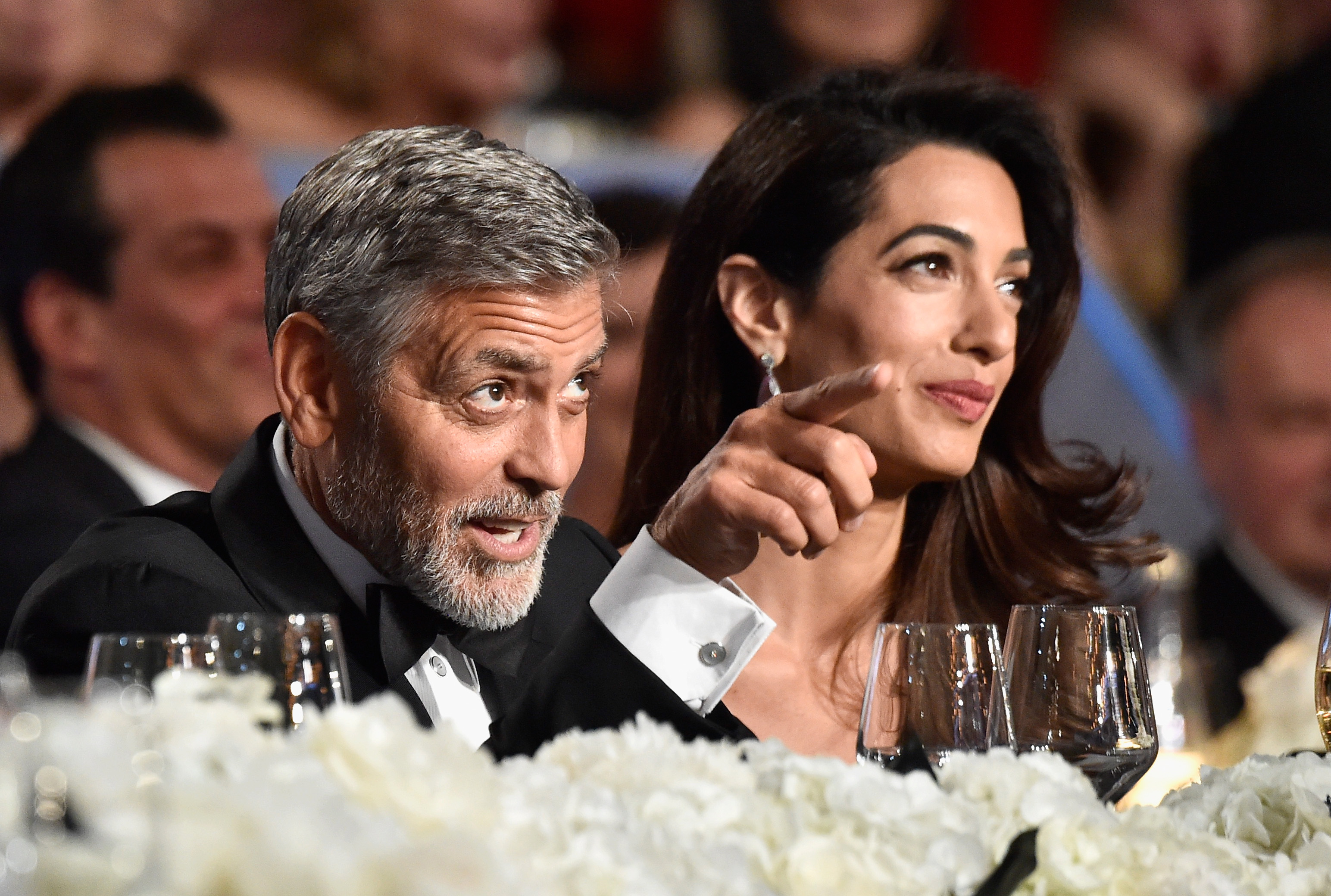 George Clooney and Amal Clooney attend the American Film Institute's 46th Life Achievement Award Gala Tribute to George Clooney at Dolby Theatre on June 7, 2018 in Hollywood, California | Source: Getty Images