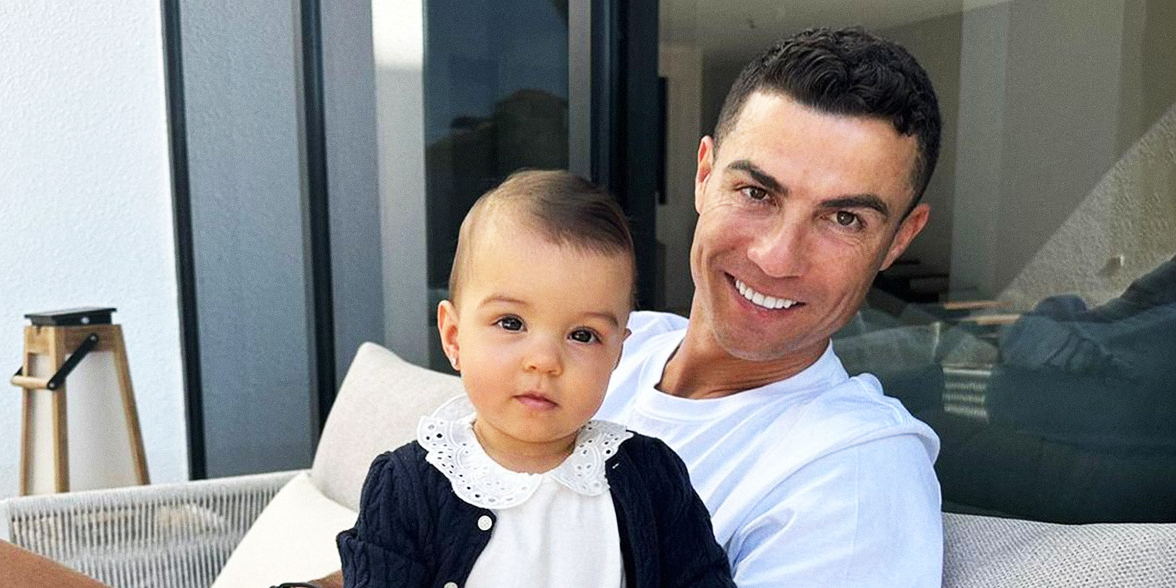 Christiano Ronaldo and His Daughter Bella | Source: Instagram.com/cristiano
