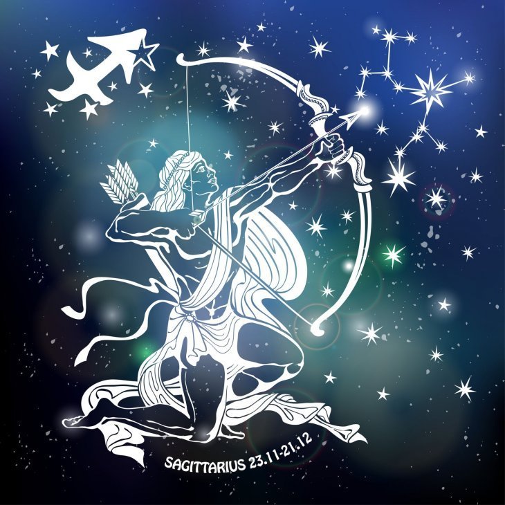 Signo de Sagitario. | Imagen tomada de: Shutterstock
