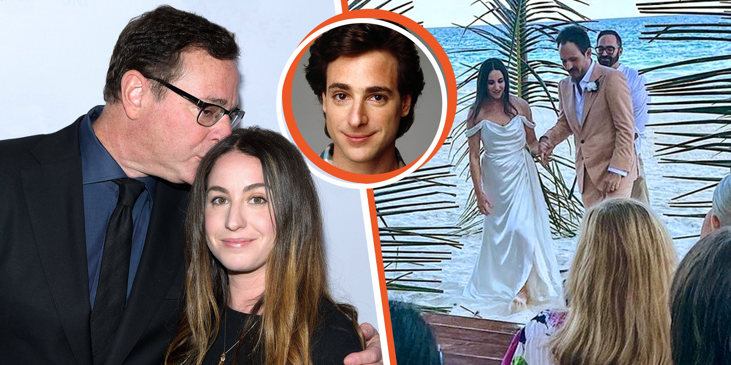 Aubrey Saget and Bob Saget | Bob Saget | Bob Saget and Andy Kabel | Source: instagram.com/jordynpressler  Getty Images 