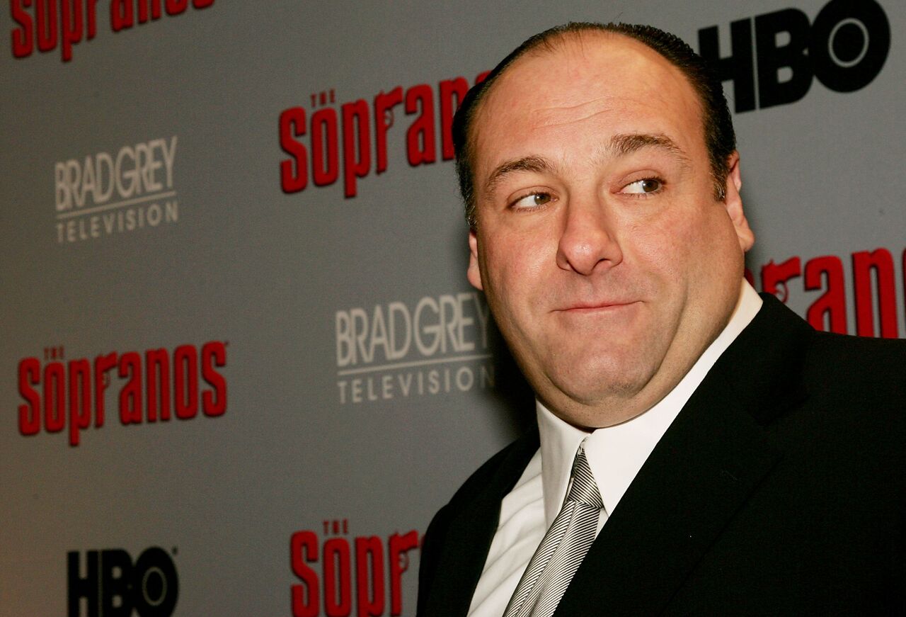James Gandolfini attends the sixth premiere of "The Sopranos." Source: Getty Images