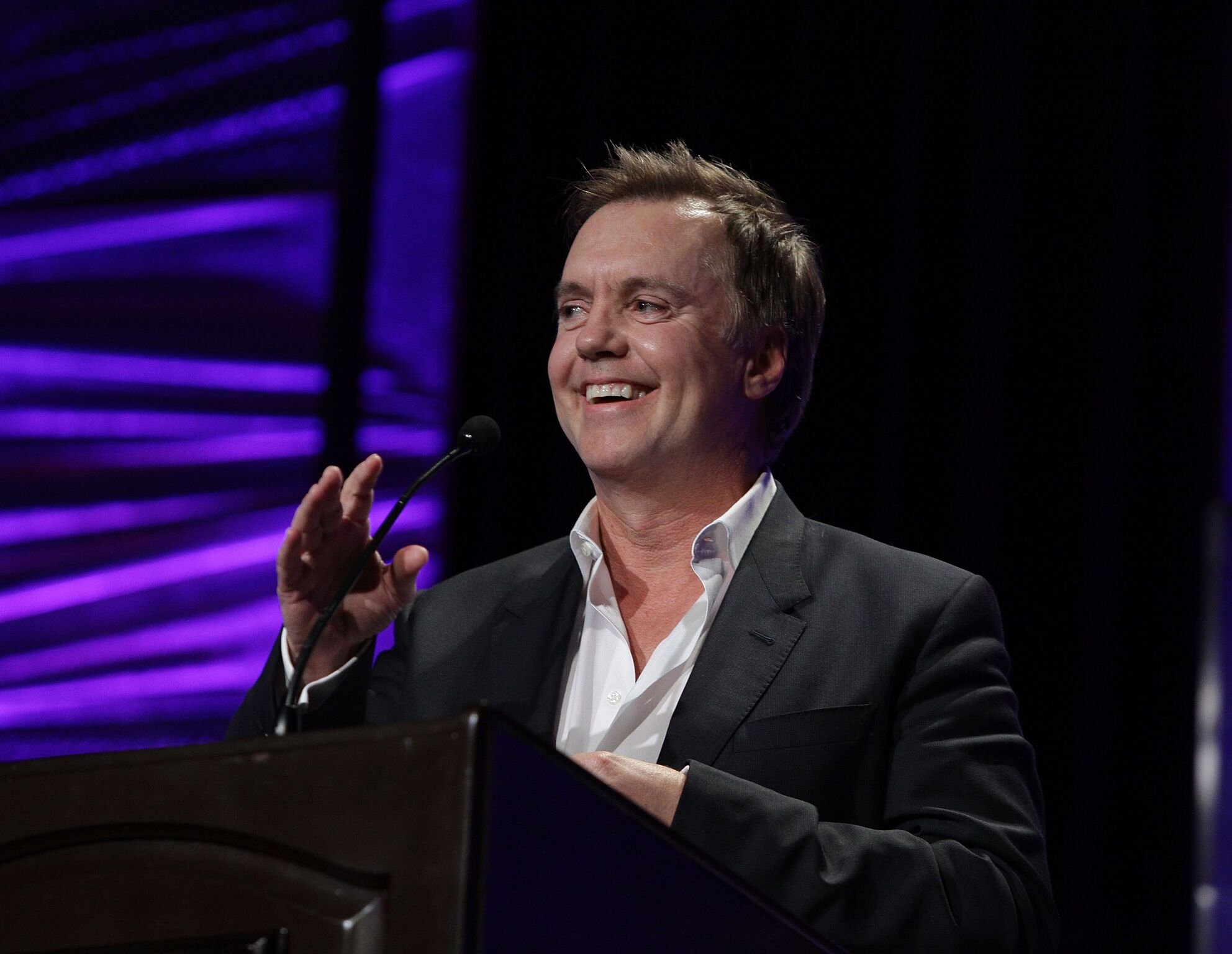 Actor Shaun Cassidy speaks during the 27th Annual Casting Society of America Artios Awards ceremony | Getty Images