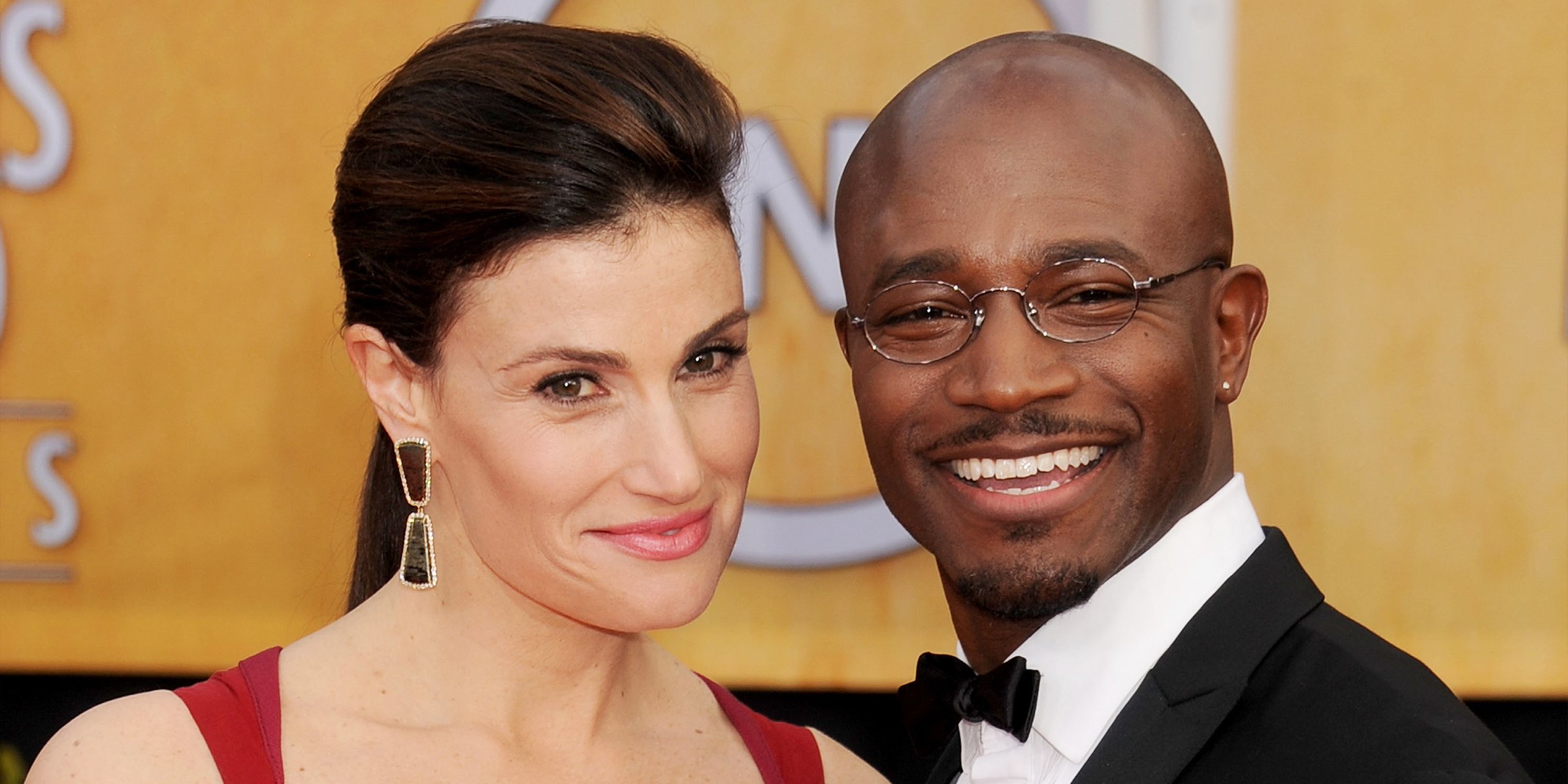 Taye Diggs and Idina Menzel, 2013 | Source: Getty Images