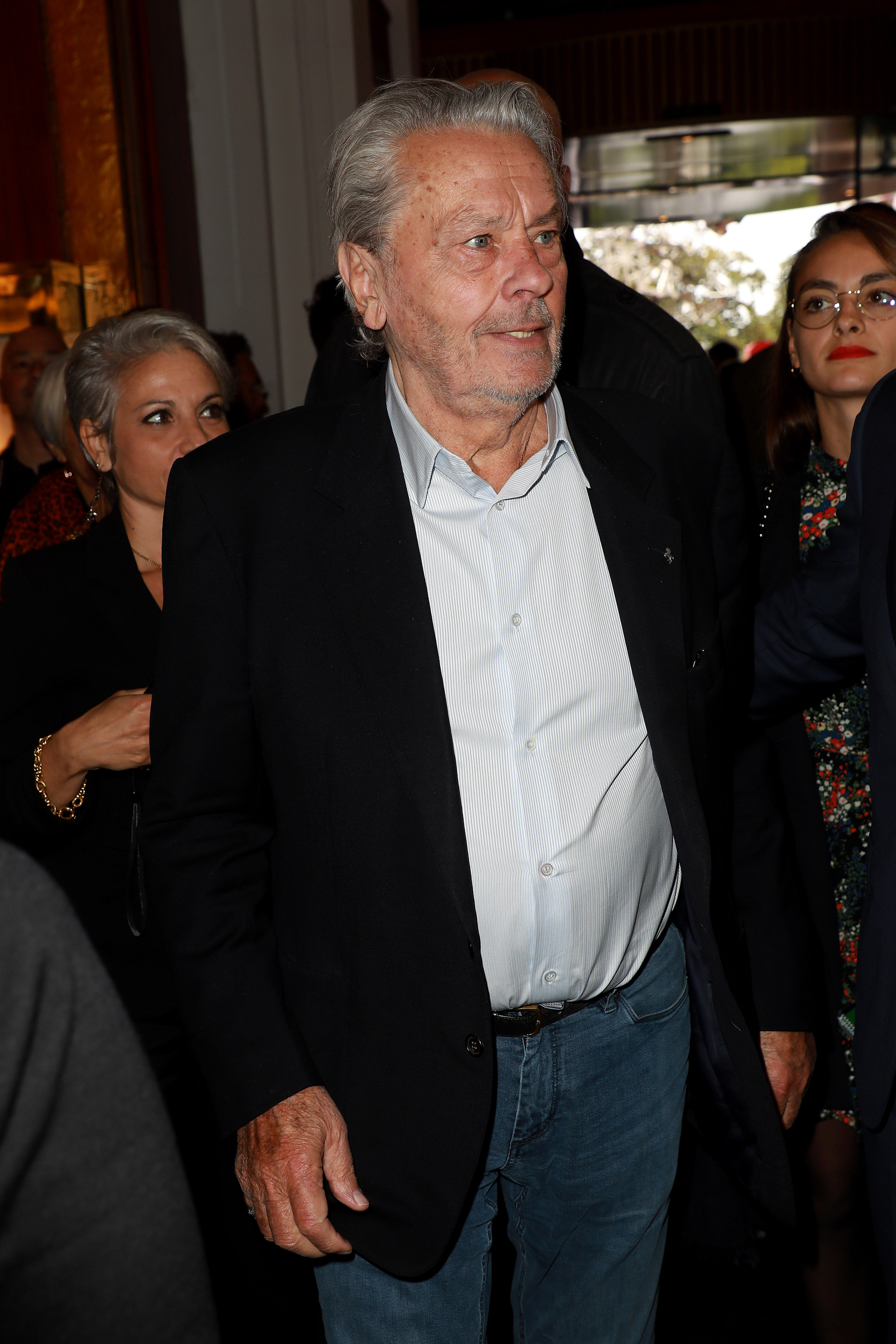 Alain Delon at Le Majestic Hotel during the 72nd Annual Cannes Film Festival on May 18, 2019, in France. | Source: Getty Images