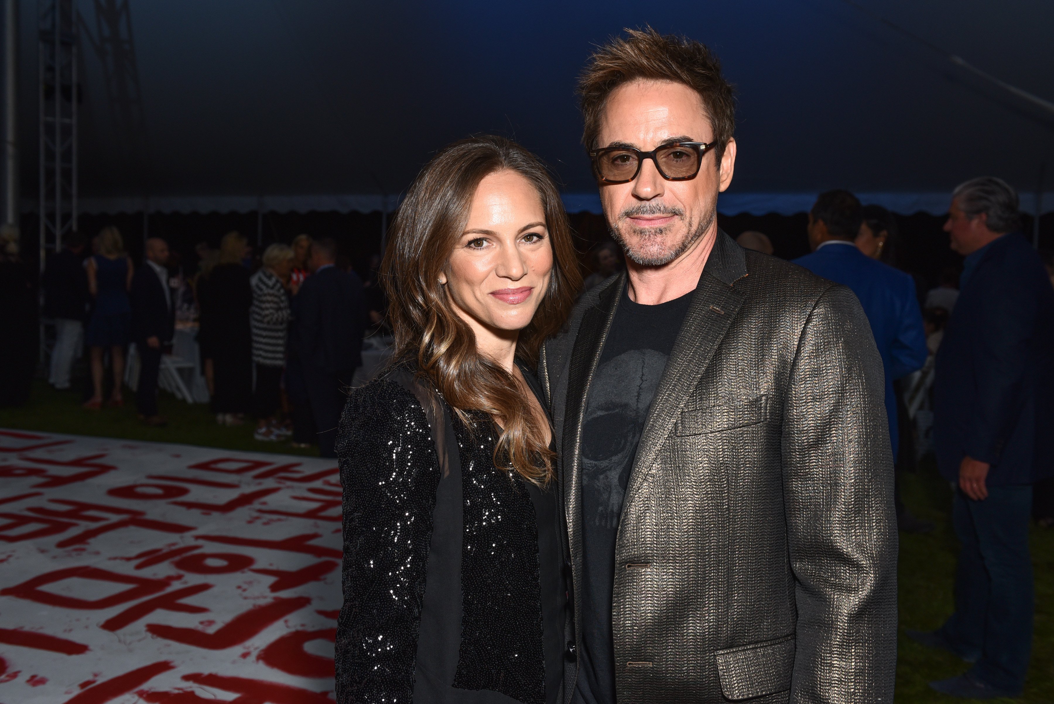 Susan Downey and Robert Downey Jr. attend The 24th Annual Watermill Center Summer Benefit & Auction at The Watermill Center on July 29, 2017, in Water Mill, New York. | Source: Getty Images
