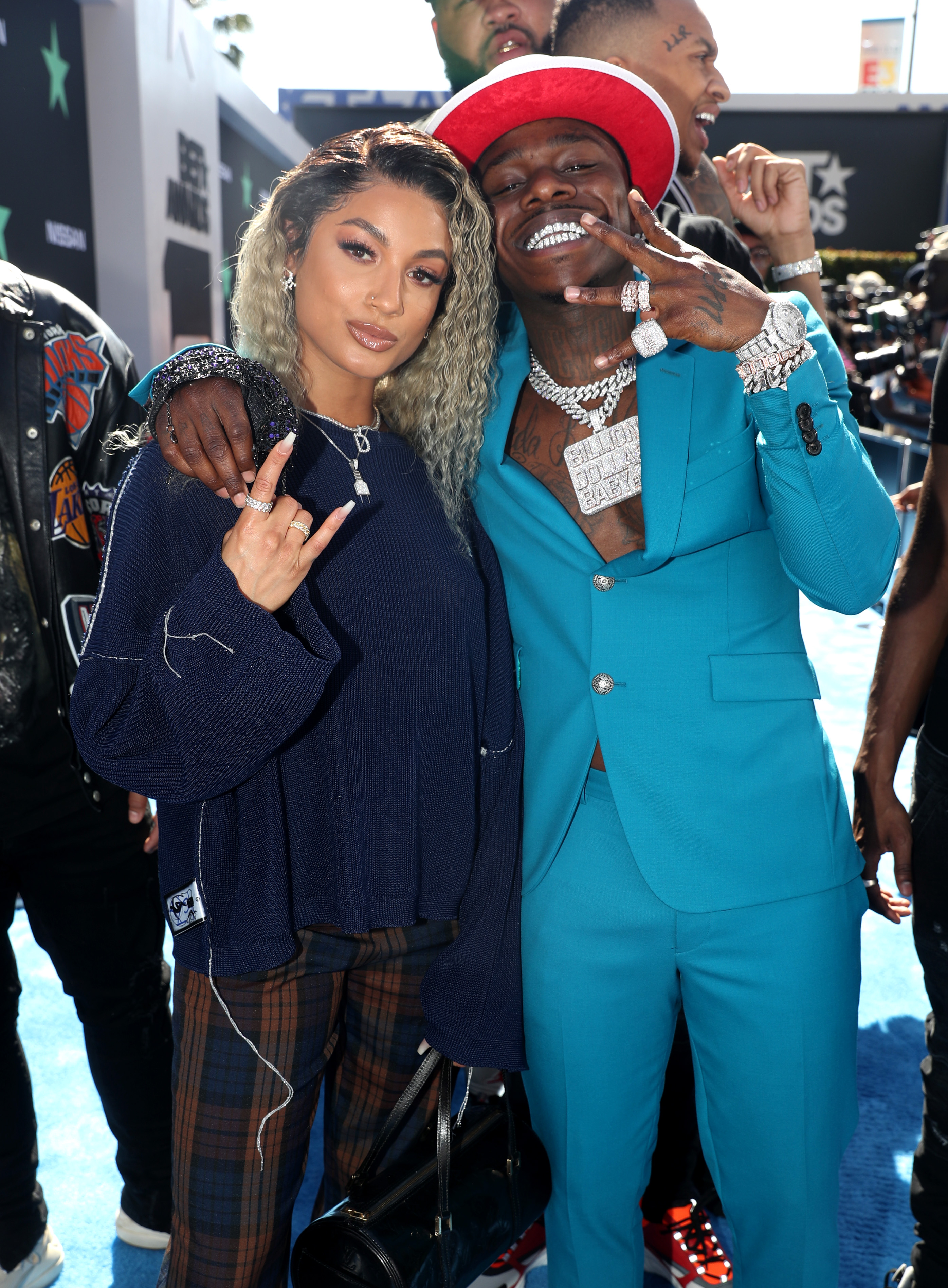 DaniLeigh and DaBaby at the 2019 BET Awards on June 23, 2019, in Los Angeles, California. | Source: Getty Images