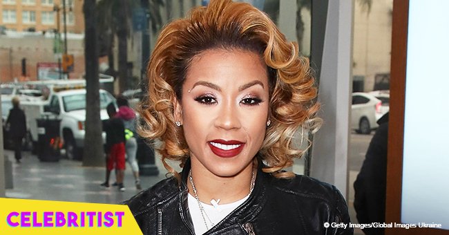 Keyshia Cole and her much younger boyfriend enjoy a romantic date in recent photo