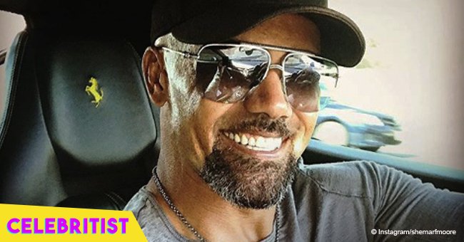 Shemar Moore enjoys 'family fun' with his white 'momma Marilyn' & 'favourite uncle'