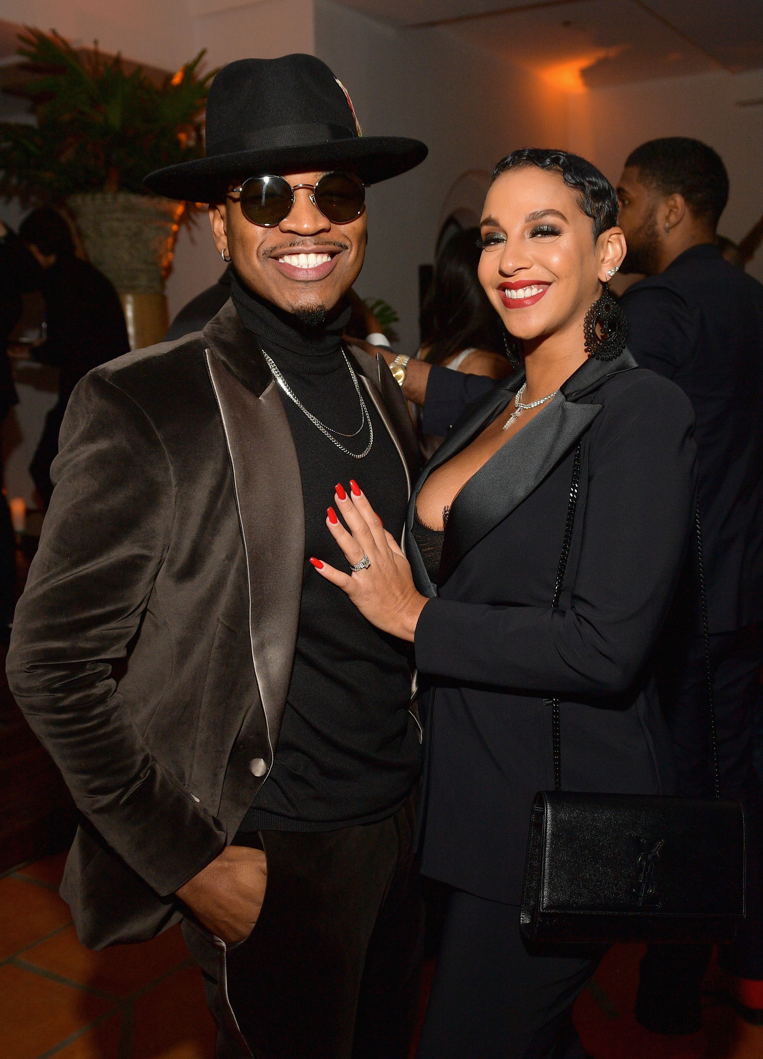 R&B sensation Ne-Yo and wife, Crystal Renay Smith attend the 2018 GQ Men of the Year Party on December 6, 2018 in Beverly Hills, California. | Photo: Getty Images