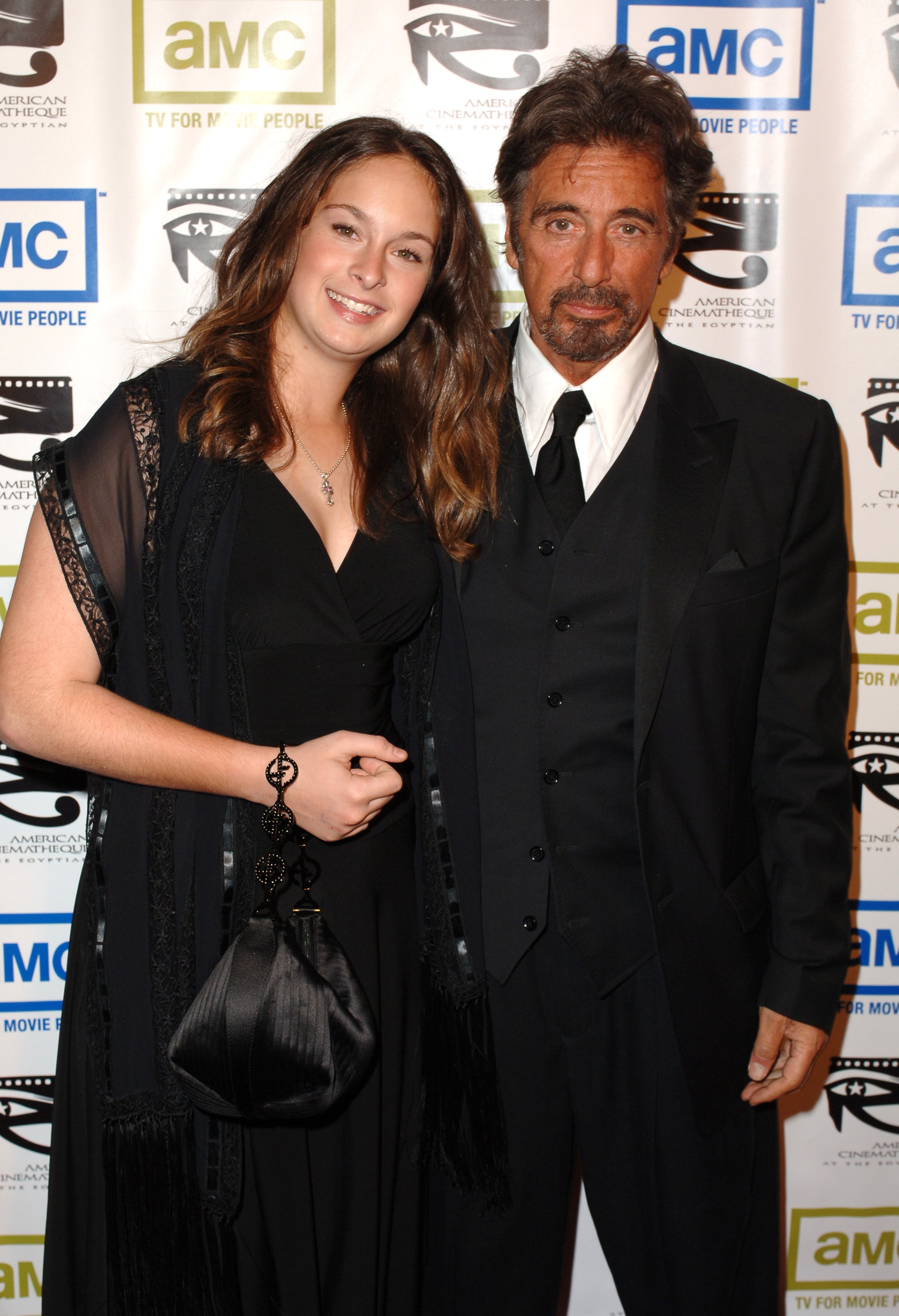 Al Pacino and daughter Julie Pacino during 20th Annual American Cinematheque Award Honoring Al Pacino - Arrivals at Beverly Hilton Hotel in Beverly Hills, California, United States. | Source: Getty Images