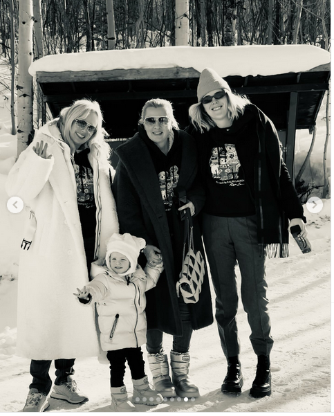 Rebel Wilson and Royce Lillian Elizabeth Wilson are joined by Mellisa Ganzi and a friend, from a post dated December 19, 2024 | Source: Instagram/rebelwilson