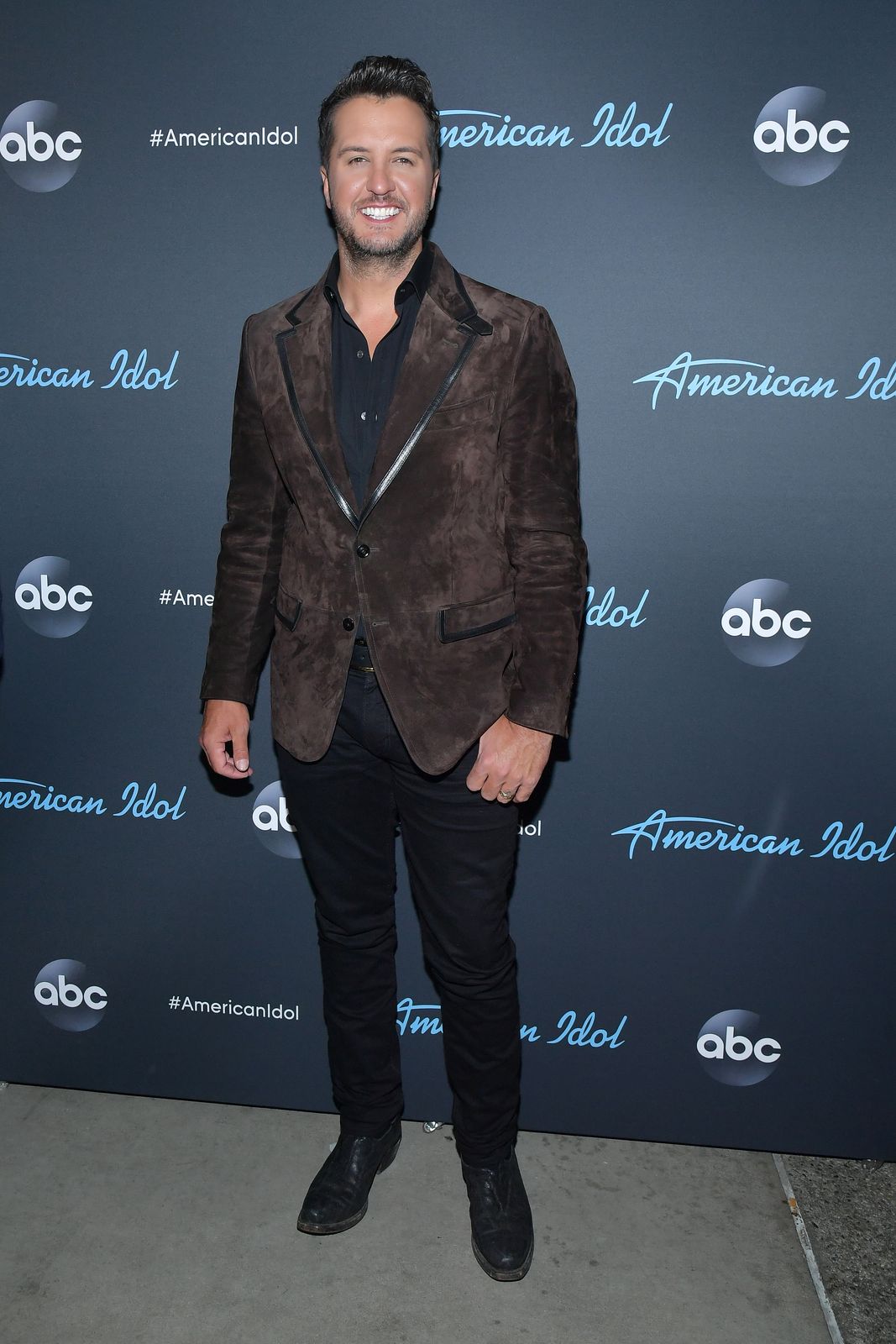 See 'American Idol' Judge Luke Bryan's First Photo Back on Set Amid